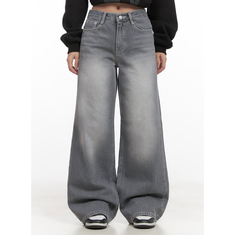 Yaz Baggy Jeans CD416|Gray|S|M|L