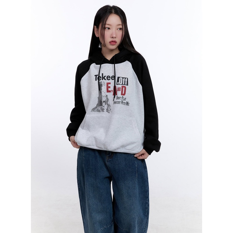 Casual Oversized Graphic Hoodie CJ513