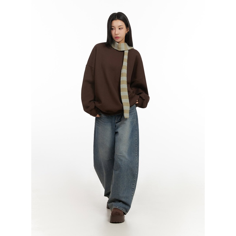 Grace Wide-Leg Baggy Jeans IJ503