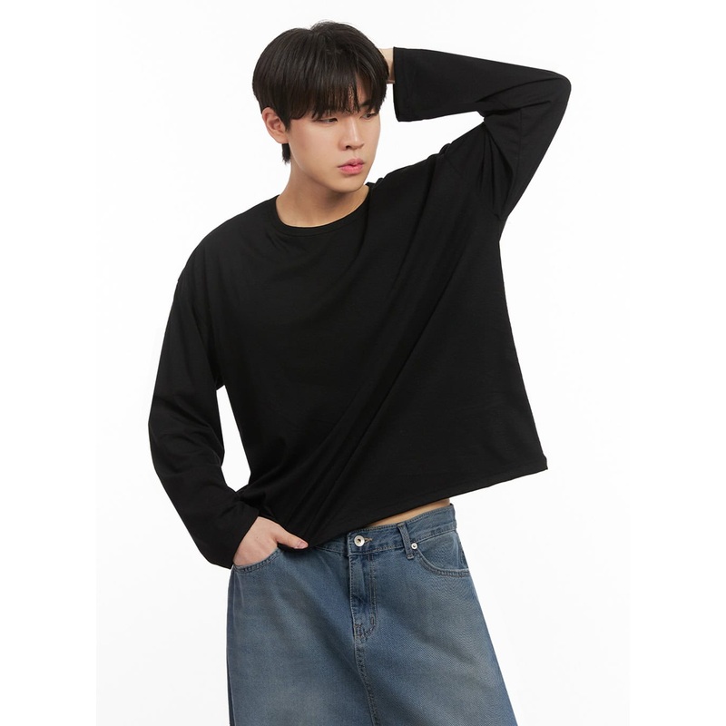 Men’s Essential Long Sleeve Shirt IJ517