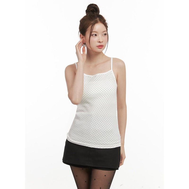 Classic Polka-Dot Tank Top IJ530