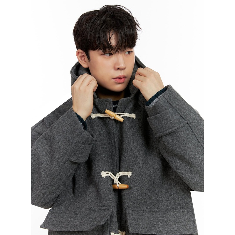 Men’s ComfyChill Polyester Hoodie Coat IN422