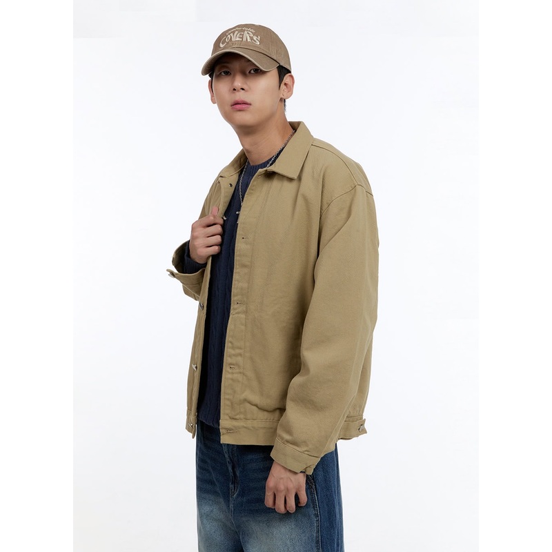Men’s Tracker Jacket IG427|Beige|White|Black|M/L