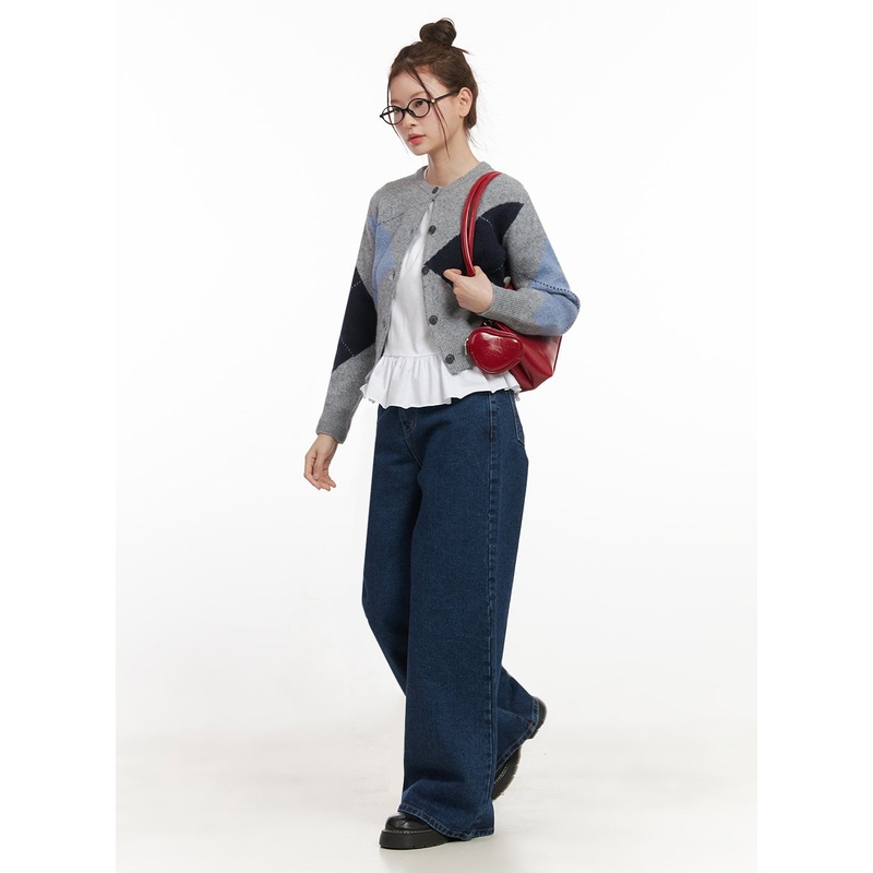 Sydney High-Waist Baggy Jeans IJ530