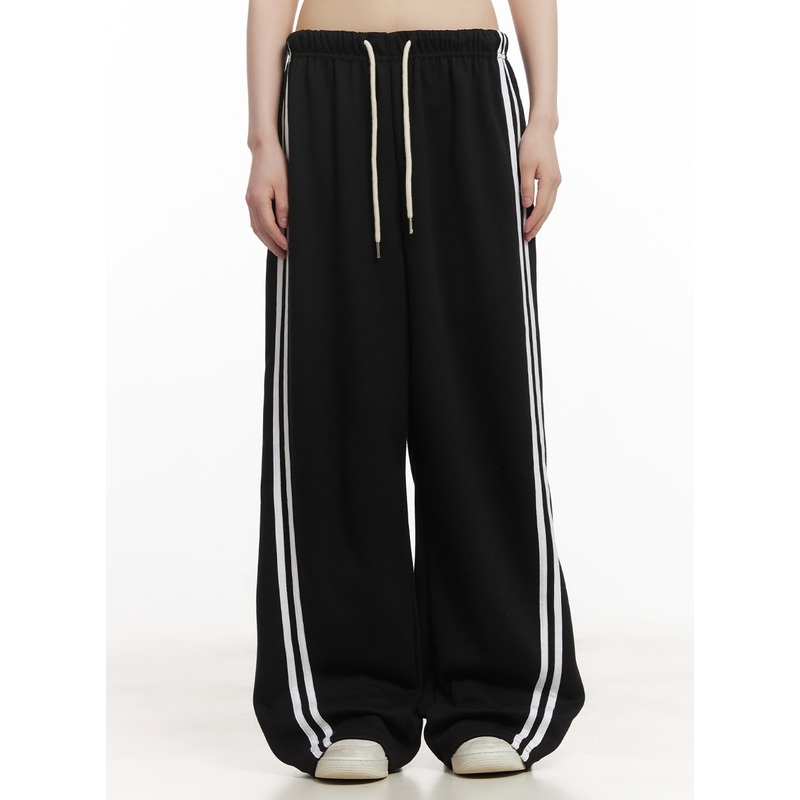 Adjustable Striped Sweatpants CF518