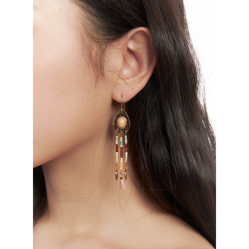 Bohemian Earrings CF520|Gold|One Size