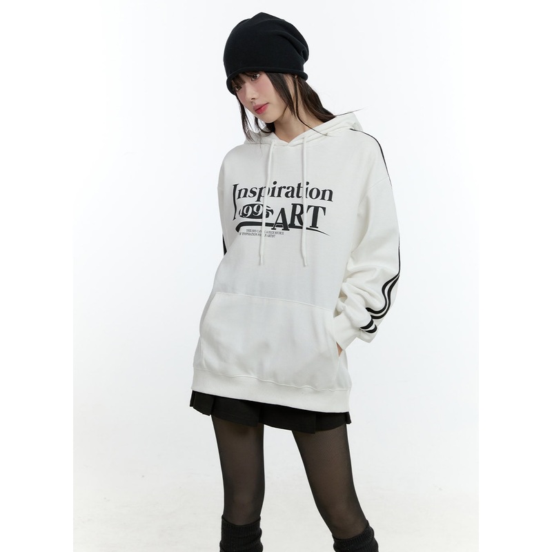 Cozy Graphic Sports Hoodie CF507