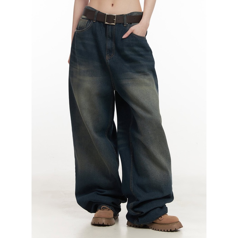 Jules Baggy Jeans CF513|Dark blue|S|M|L