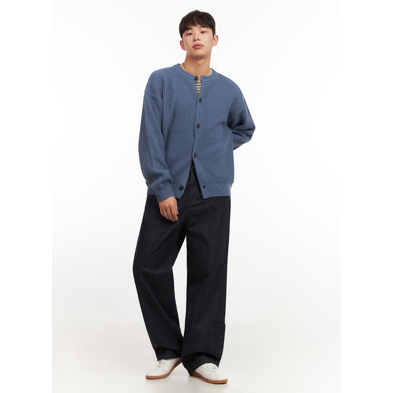 Men’s Pocket Detail Denim Pants IF517