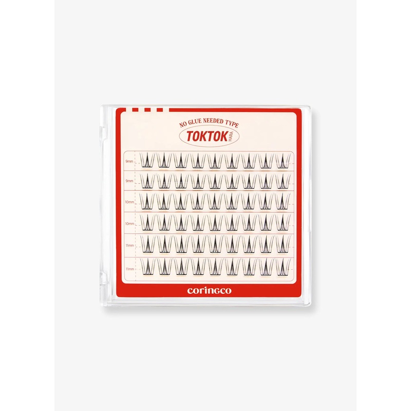 TOKTOKHARA No Glue Eyelash  Light (54pcs)