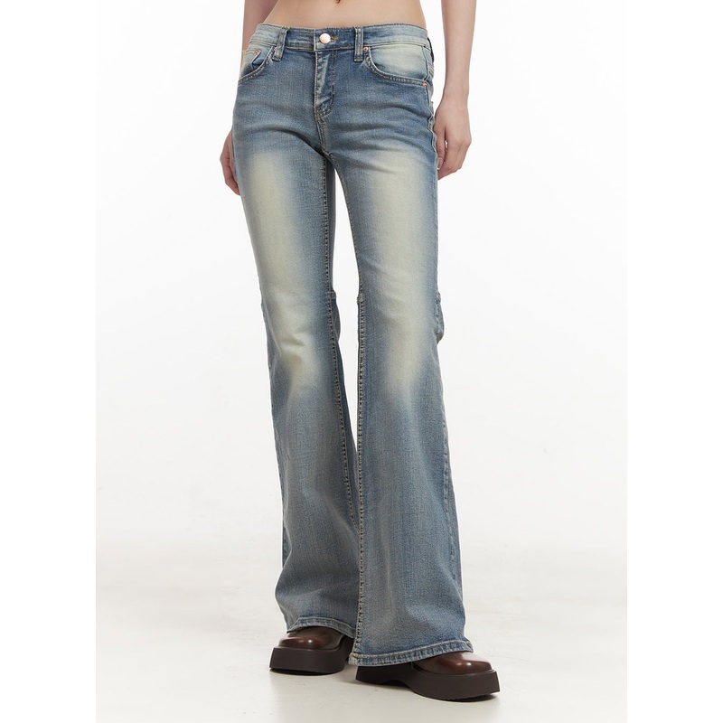 Tracy Washed Bootcut Jeans CF513