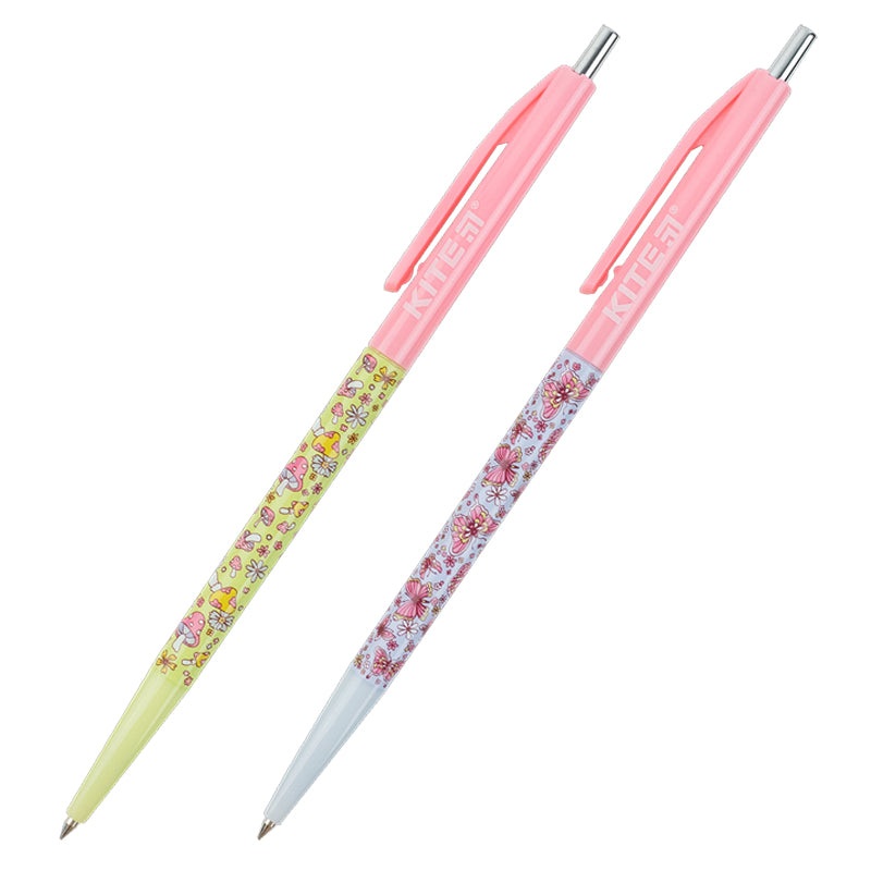 Ballpoint pen Kite Cute Nature K23-361-1, retractable, blue