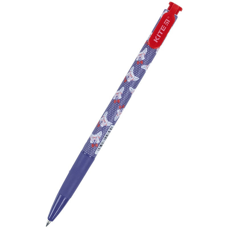 Ballpoint pen Kite orgi K21-363-01, retractable, blue