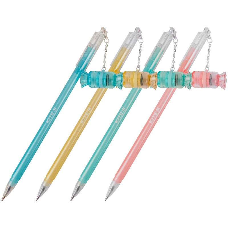 Ballpoint pen with stamp Kite K23-392-2, blue