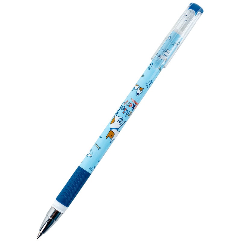 Ballpoint pen Kite Dog K24-032-3, blue