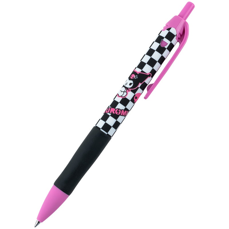 Ballpoint pen retractable Kite Kuromi HK24-039, blue