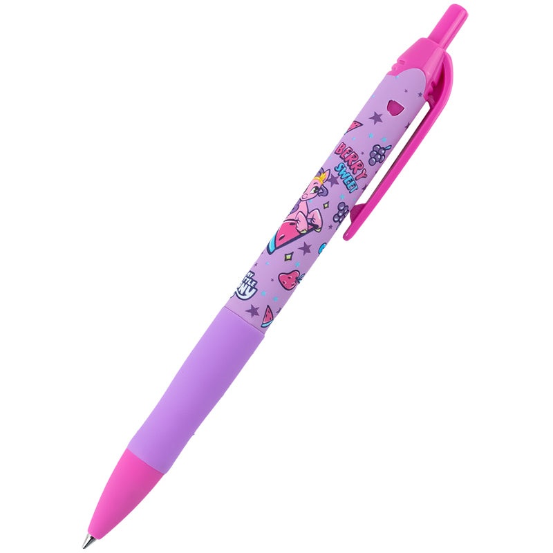 Ballpoint pen retractable Kite My Little Pony LP24-039, blue