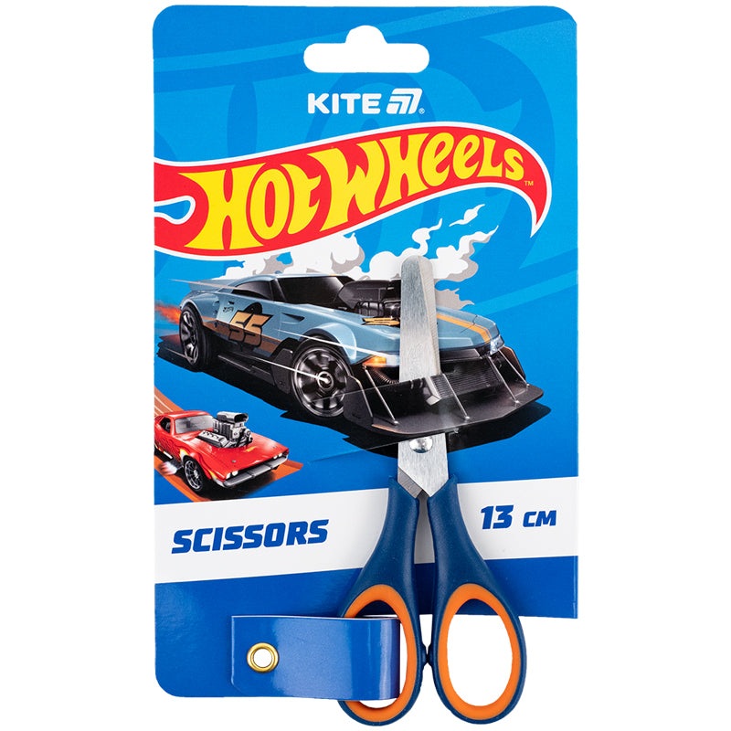 Scissors for children Kite Hot Wheels HW25-123, 13 cm