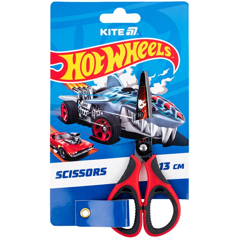 Scissors for children Kite Hot Wheels HW25-148, 13 cm