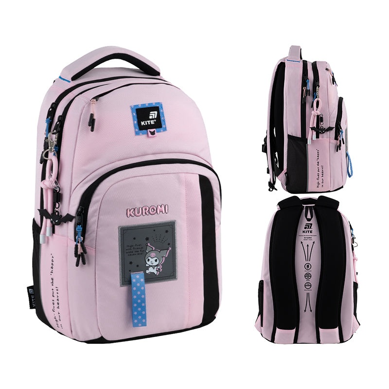 Backpack Kite Education teens Kuromi HK25-2578M