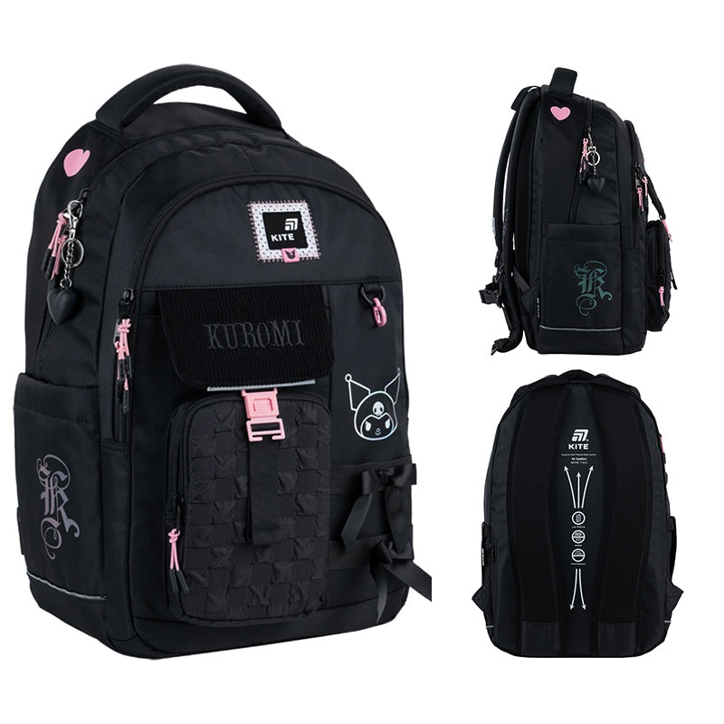 Backpack Kite Education teens Kuromi HK25-2597L