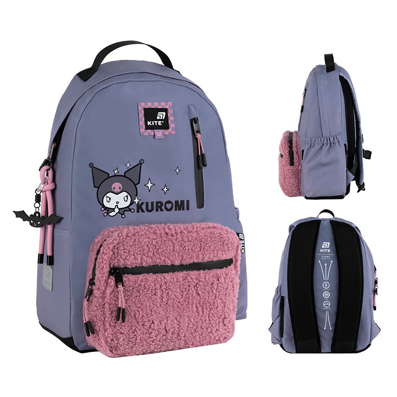 Backpack Kite Education teens Kuromi HK25-949M