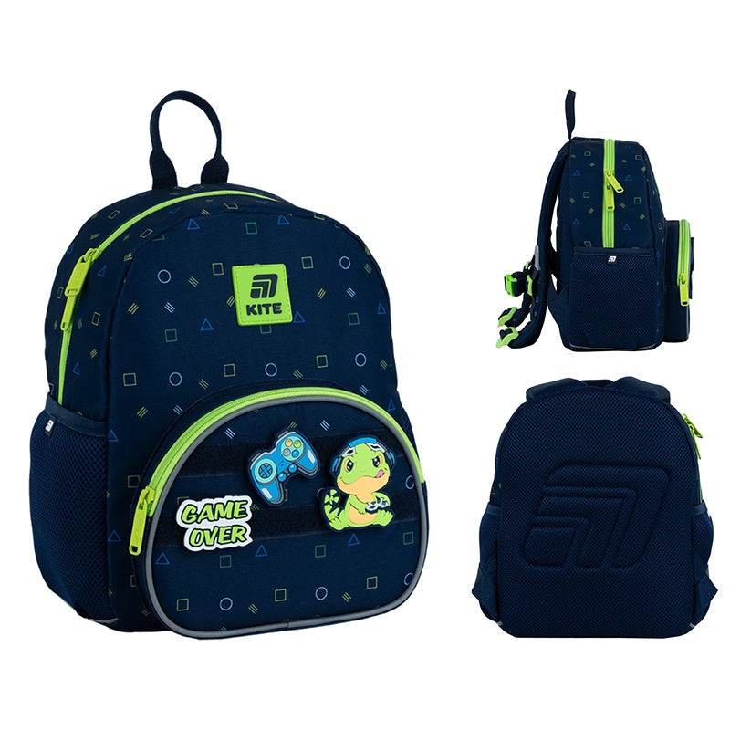 Backpack Kite Kids Dino Gamer K25-2727XS-5
