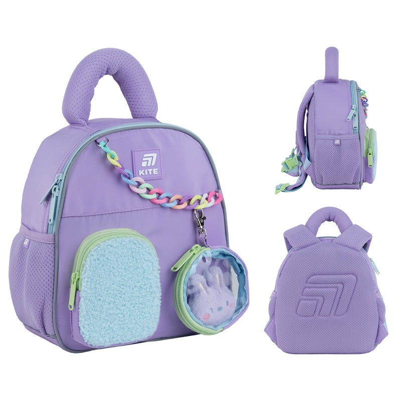 Backpack Kite Kids Purple Bunny K25-2737XXS-1