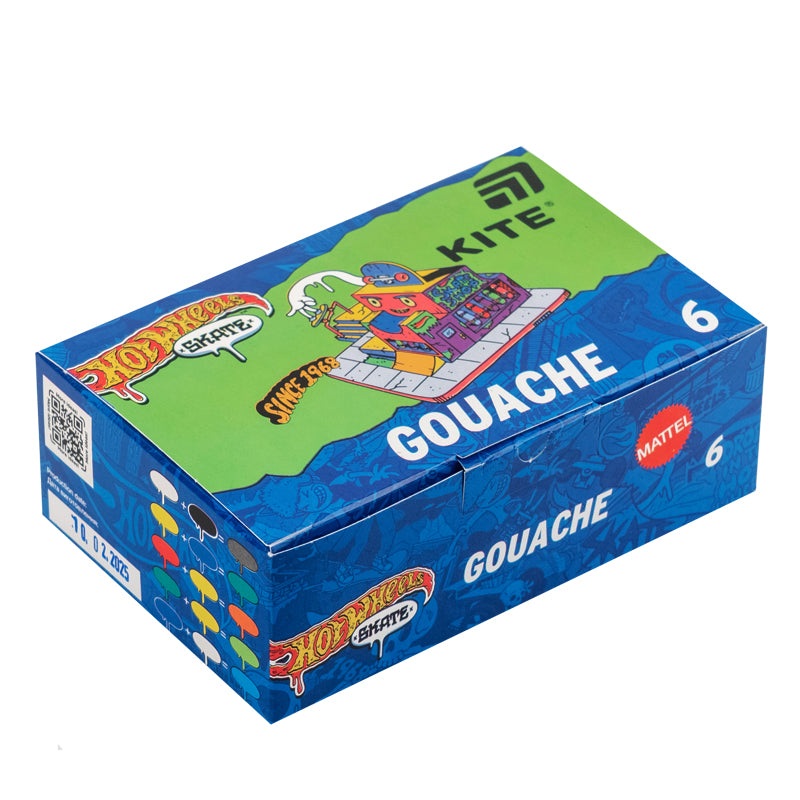 Gouache Kite Hot Wheels HW25-062, 6 colors