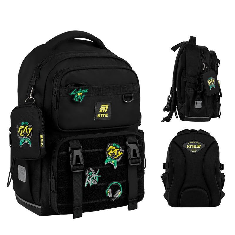 School backpack Kite Education Cyber Game K25-1022M-2