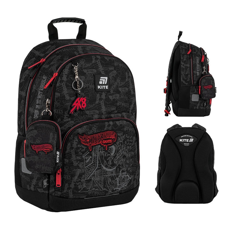 School backpack Kite Education Hot Wheels Skate HW25-585M
