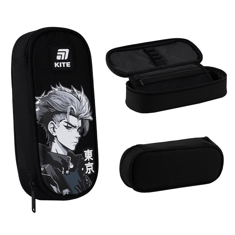 Pencil case Kite Anime Boy K25-599-12