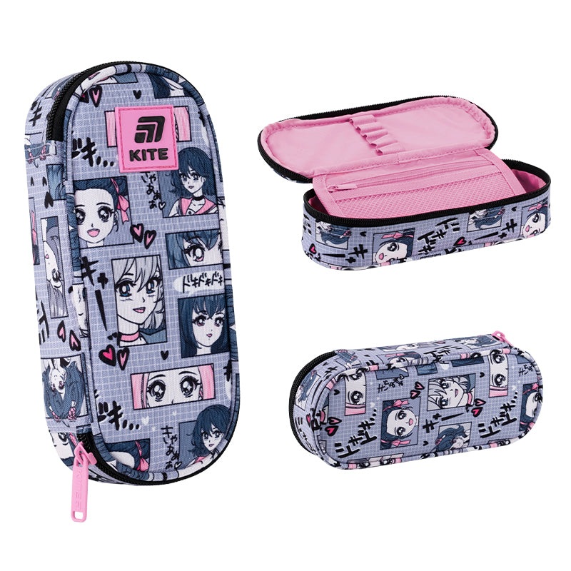 Pencil case Kite Anime Girl K25-599-9