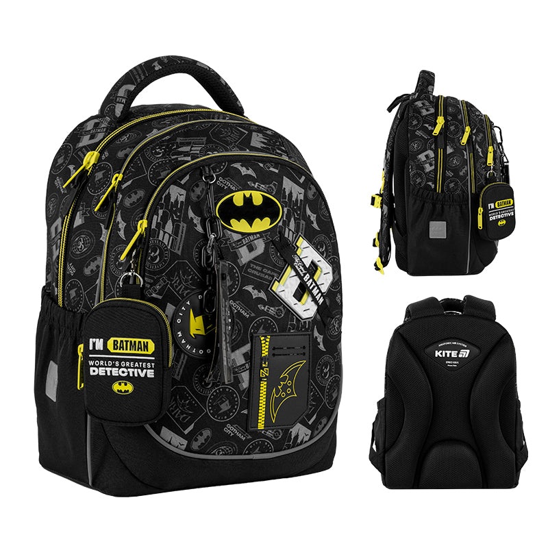 School backpack Kite Education DC Batman DC25-700M