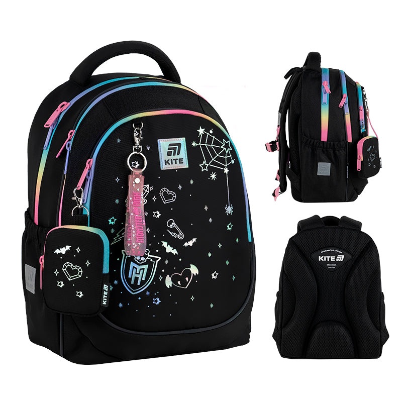 School backpack Kite Education Monster High MH25-700M
