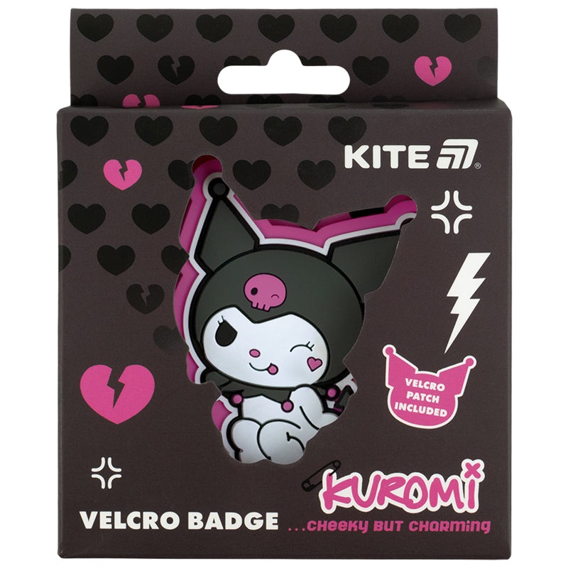 Velcro badge Kite Kuromi HK25-3011-2