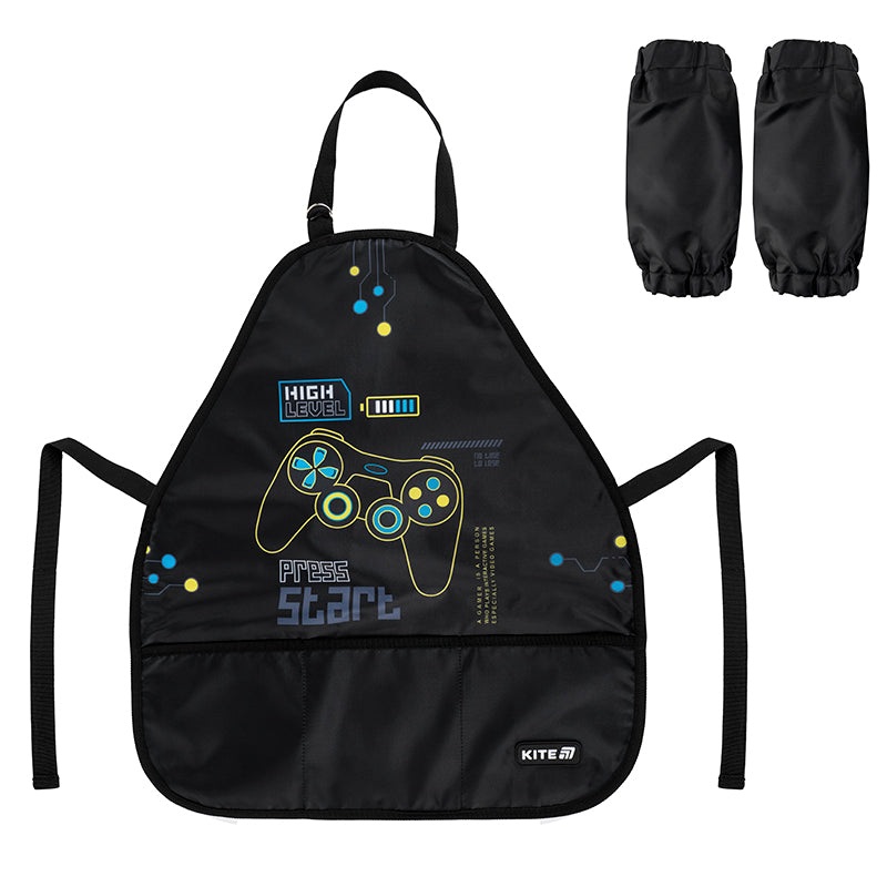 Apron with sleeves Kite Education Good Game K25-161
