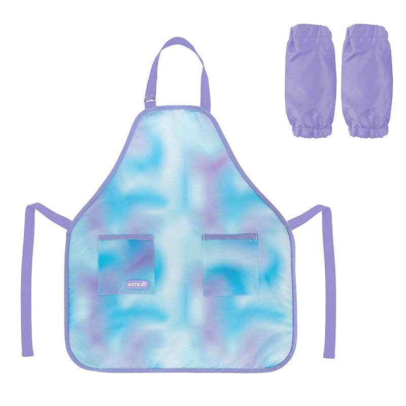 Apron with sleeves Kite Education Teens Tie Dye K25-526-1
