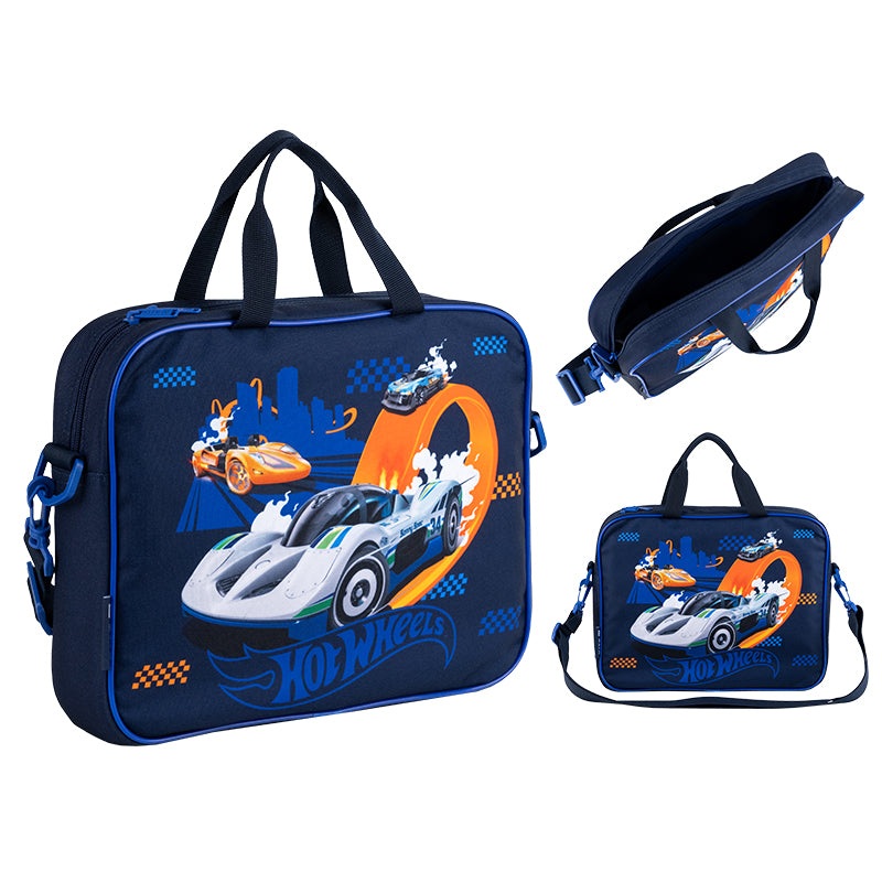 School textile bag Kite Hot Wheels HW25-589