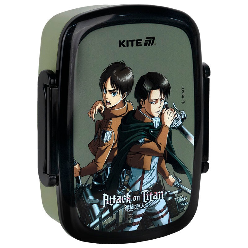 Lunchbox with fork and spoon Kite Attack on Titan AT25-163, 750 ml
