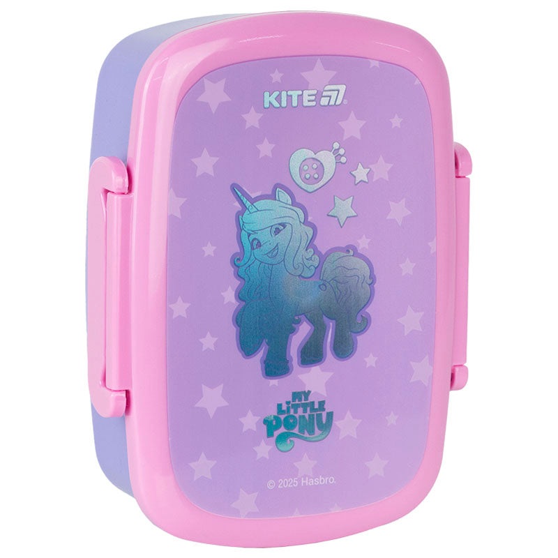 Lunchbox with fork and spoon Kite My Little Pony LP25-163, 750 ml