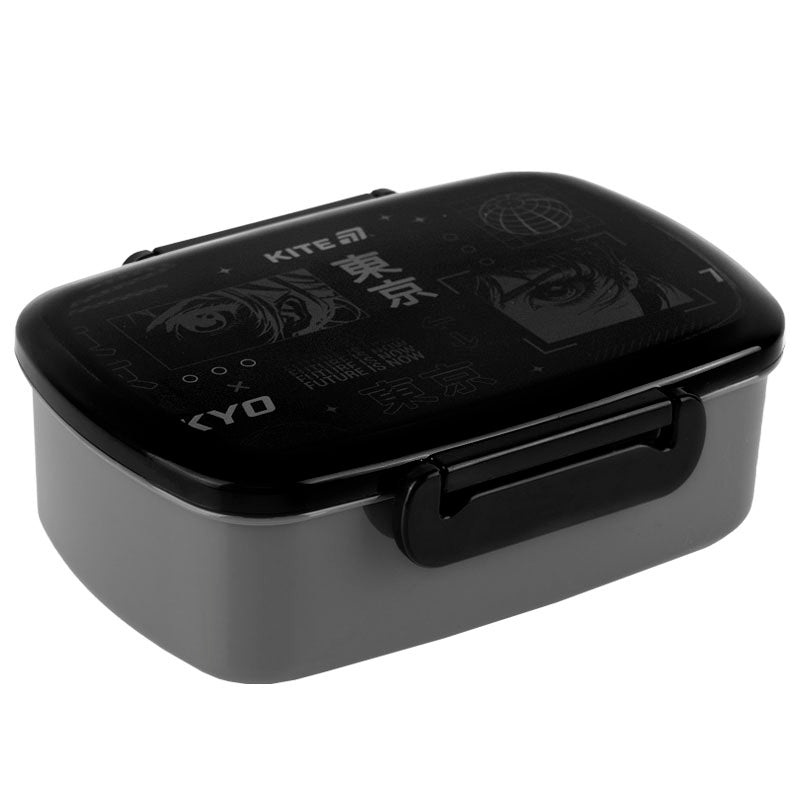 Lunchbox with fork and spoon Kite Tokyo K25-163-1, 750 ml