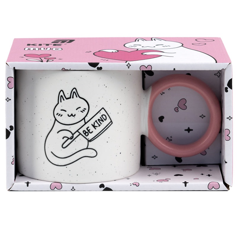 Mug Kite Be kind K25-220-4, 370 ml