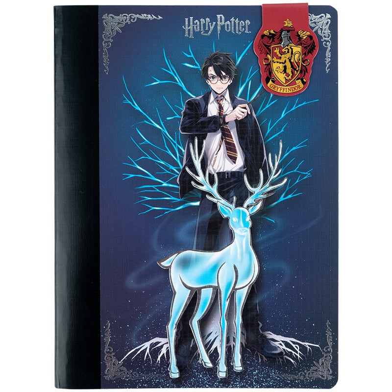Notebook and page clip Kite Harry Potter HP25-192, 5, 60 sheets, squared