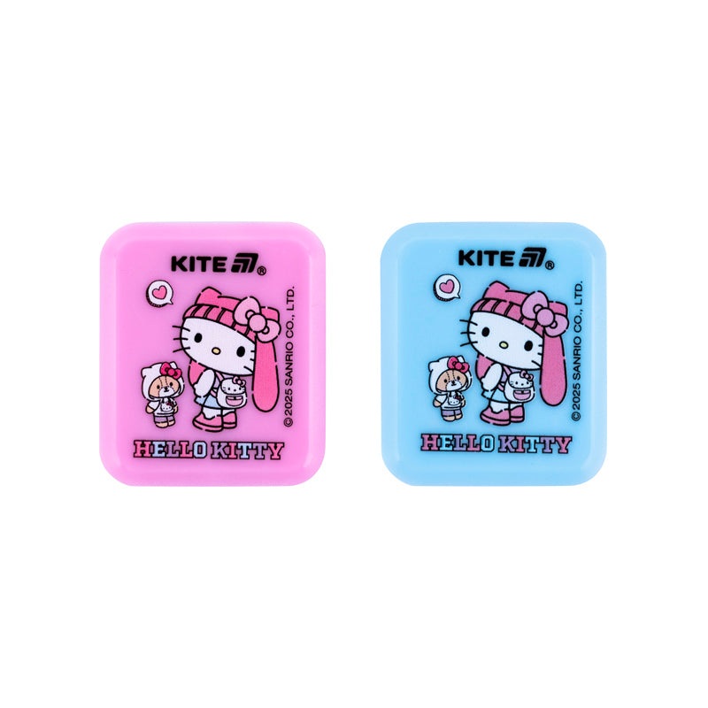 Pencil sharpener with container rectangular Kite Hello Kitty HK25-116