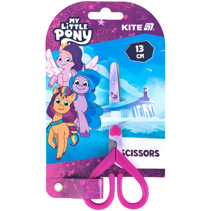 Scissors for children with print on the blade Kite My Little Pony LP25-121, 13 cm