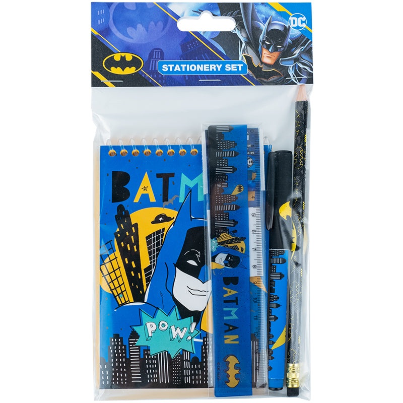 Stationary set Kite DC Comics DC25-S03, 4 items