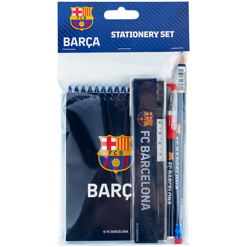 Stationary set Kite FC Barcelona BC25-S03, 4 items