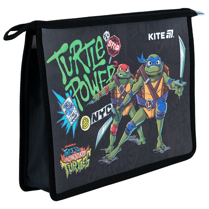 Zipper folder Kite Ninja Turtles NT25-428, A4+