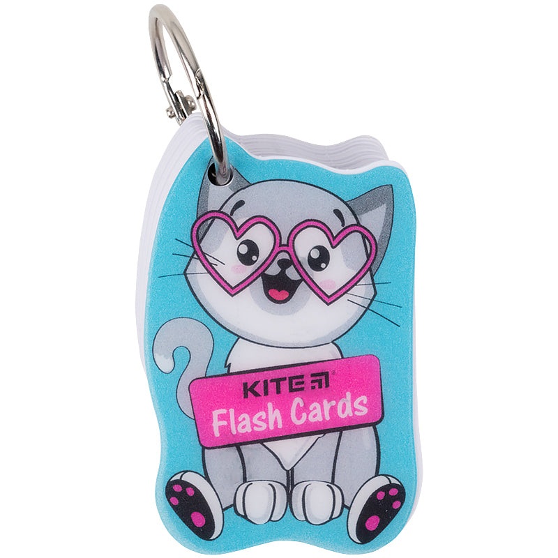 Cards for foreign language words Kite Cat K21-358-4, 80 sheets